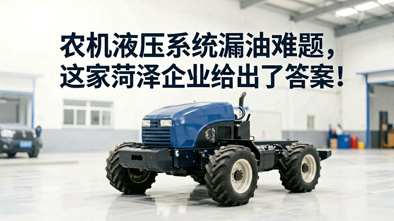 农机液压系统漏油难题,这家菏泽企业给出了答案