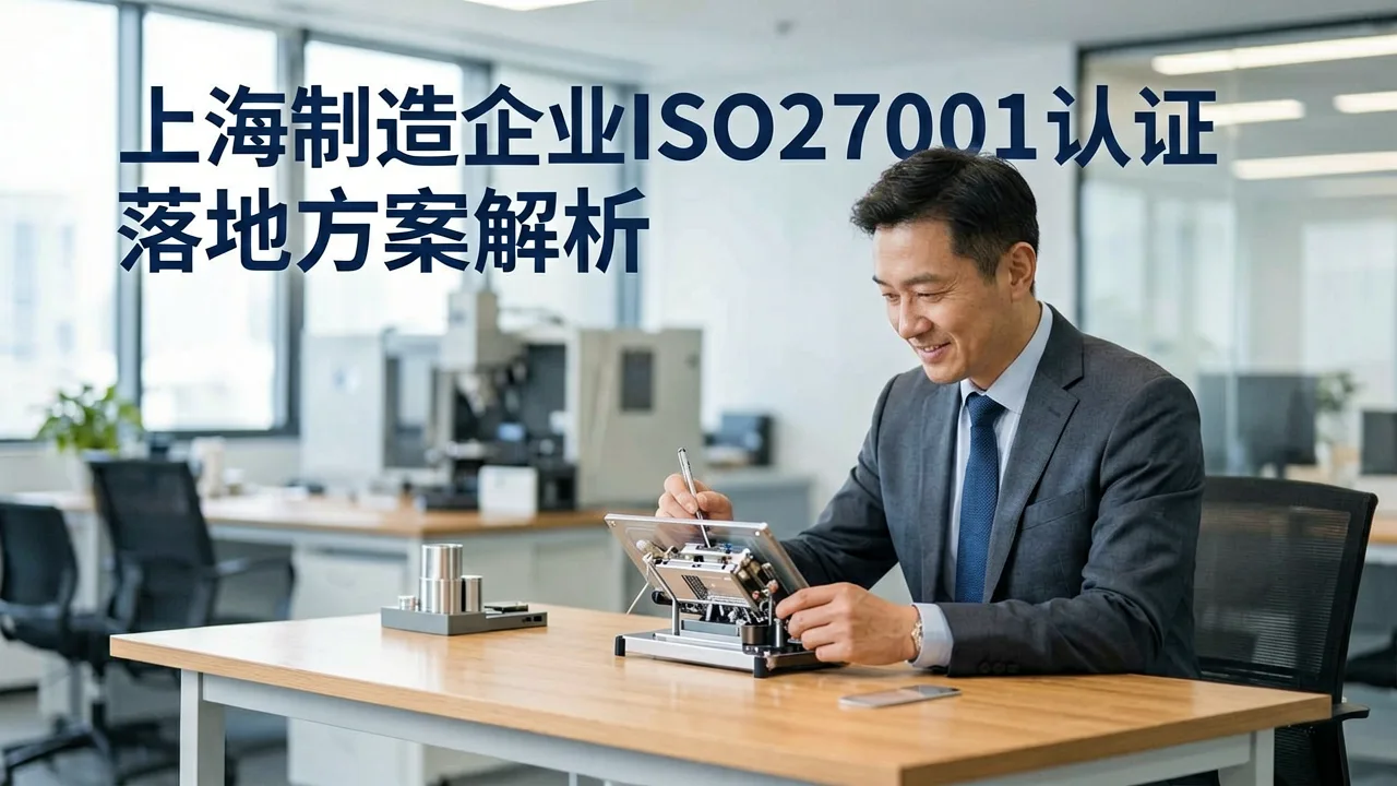 上海制造企业ISO27001认证落地方案解析