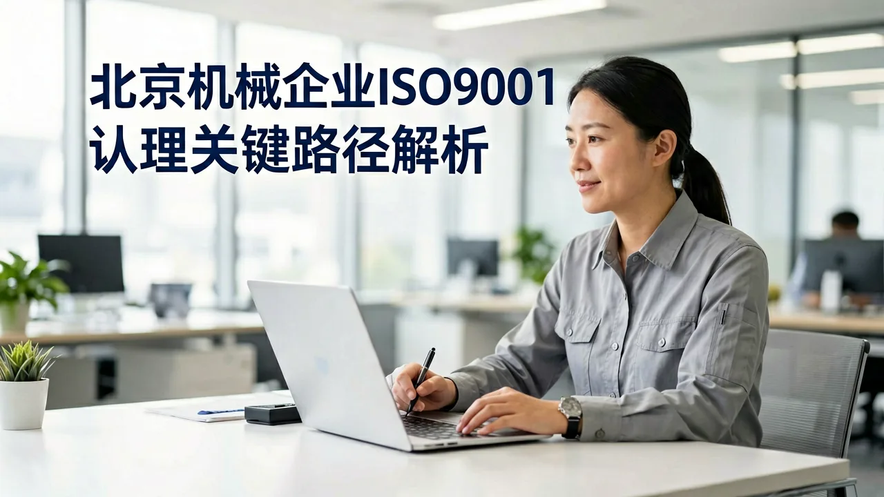 北京机械企业ISO9001认证办理关键路径解析